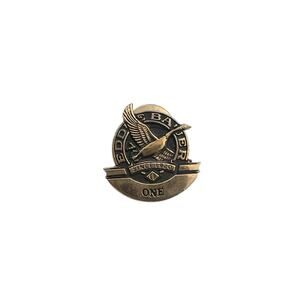 Eddie Bauer Vintage Employee One Year Pin 24k Gold Plated Lapel Tie Tack